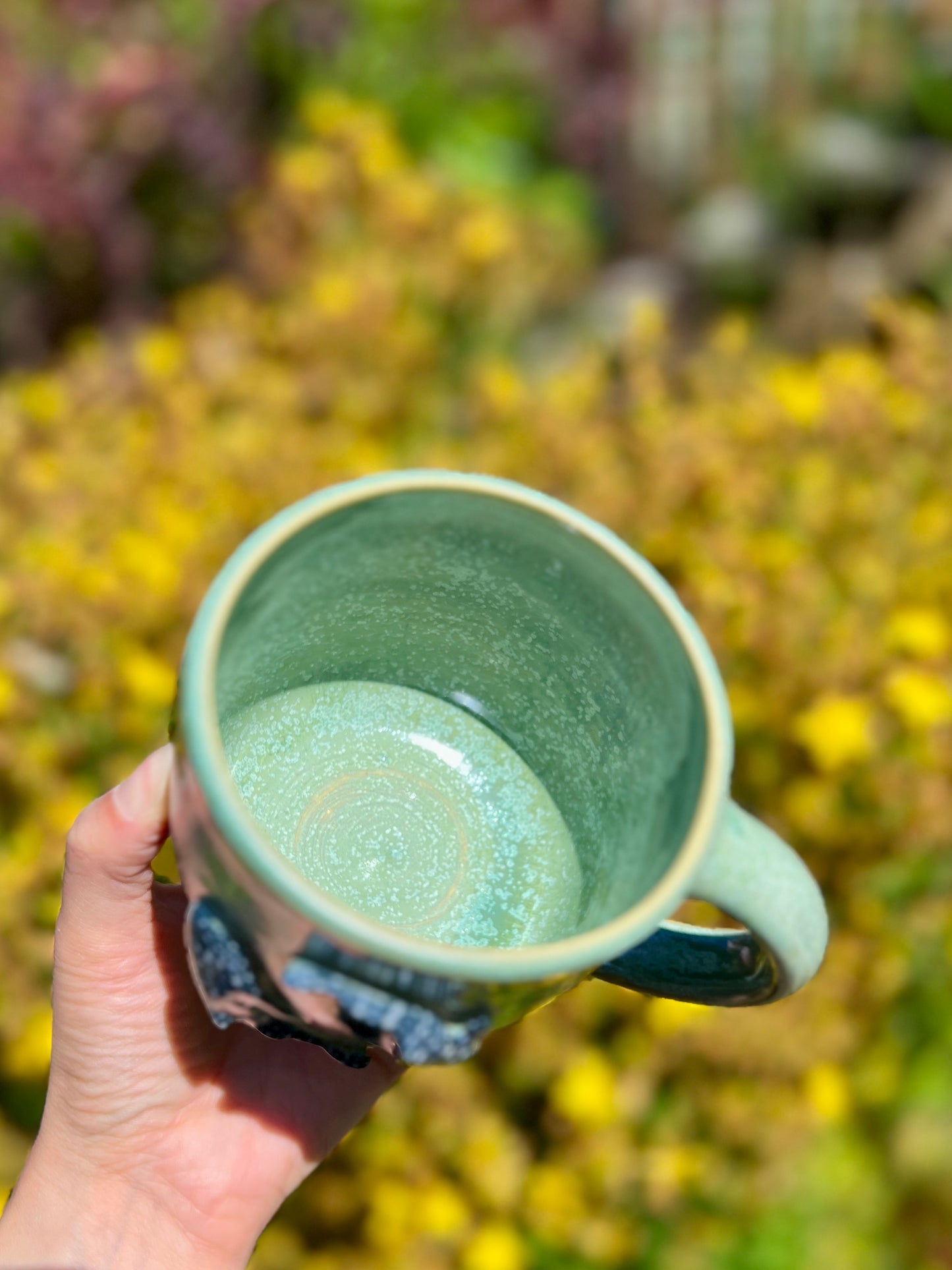 Whale Shark Yin Yang Mug - Jade (16oz)