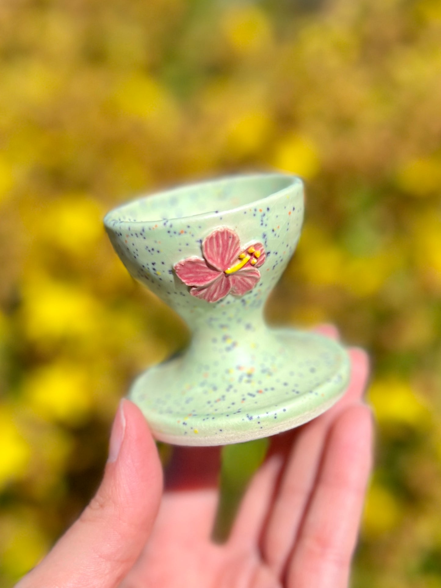 Hibiscus Egg Cup