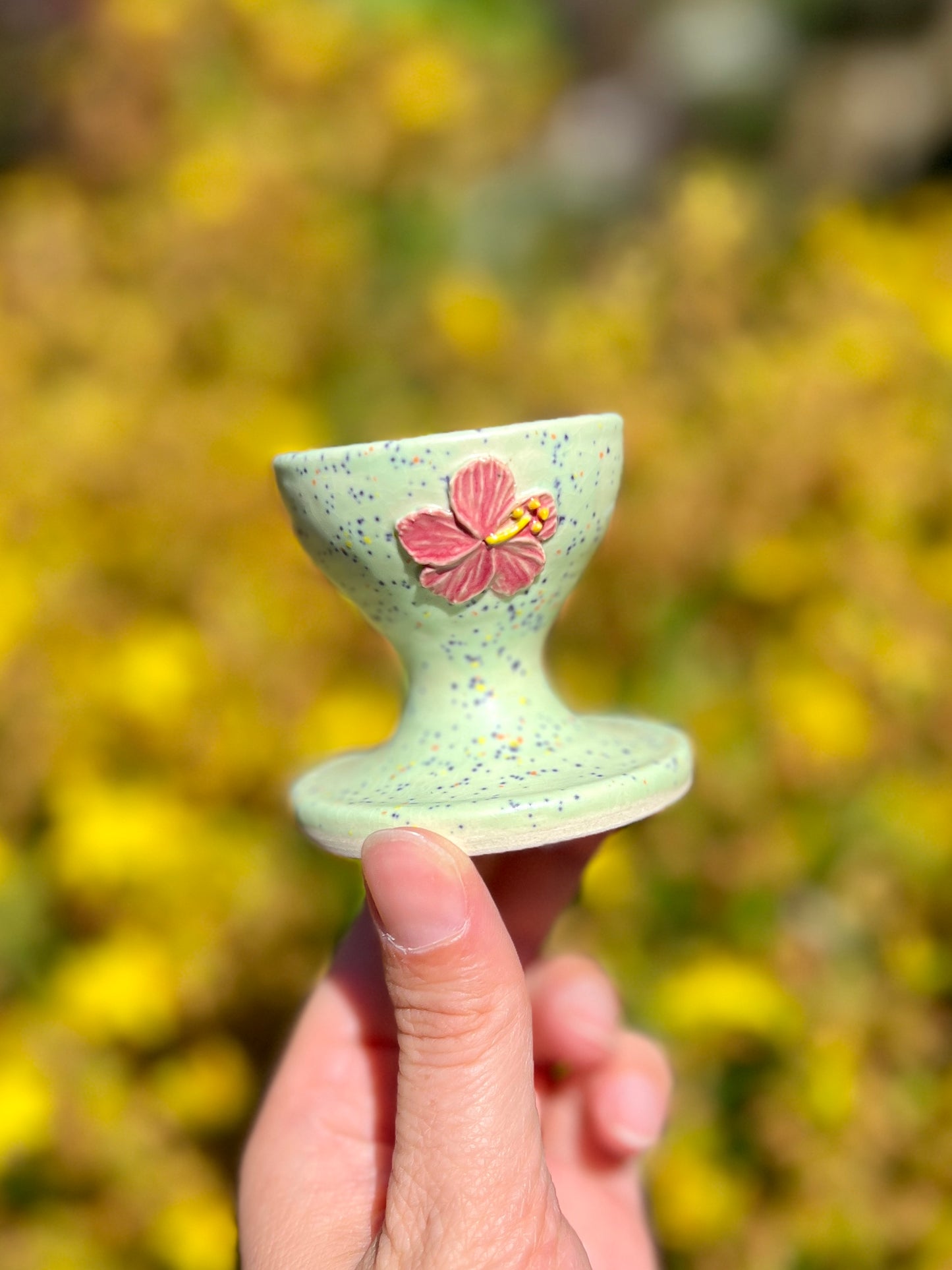 Hibiscus Egg Cup