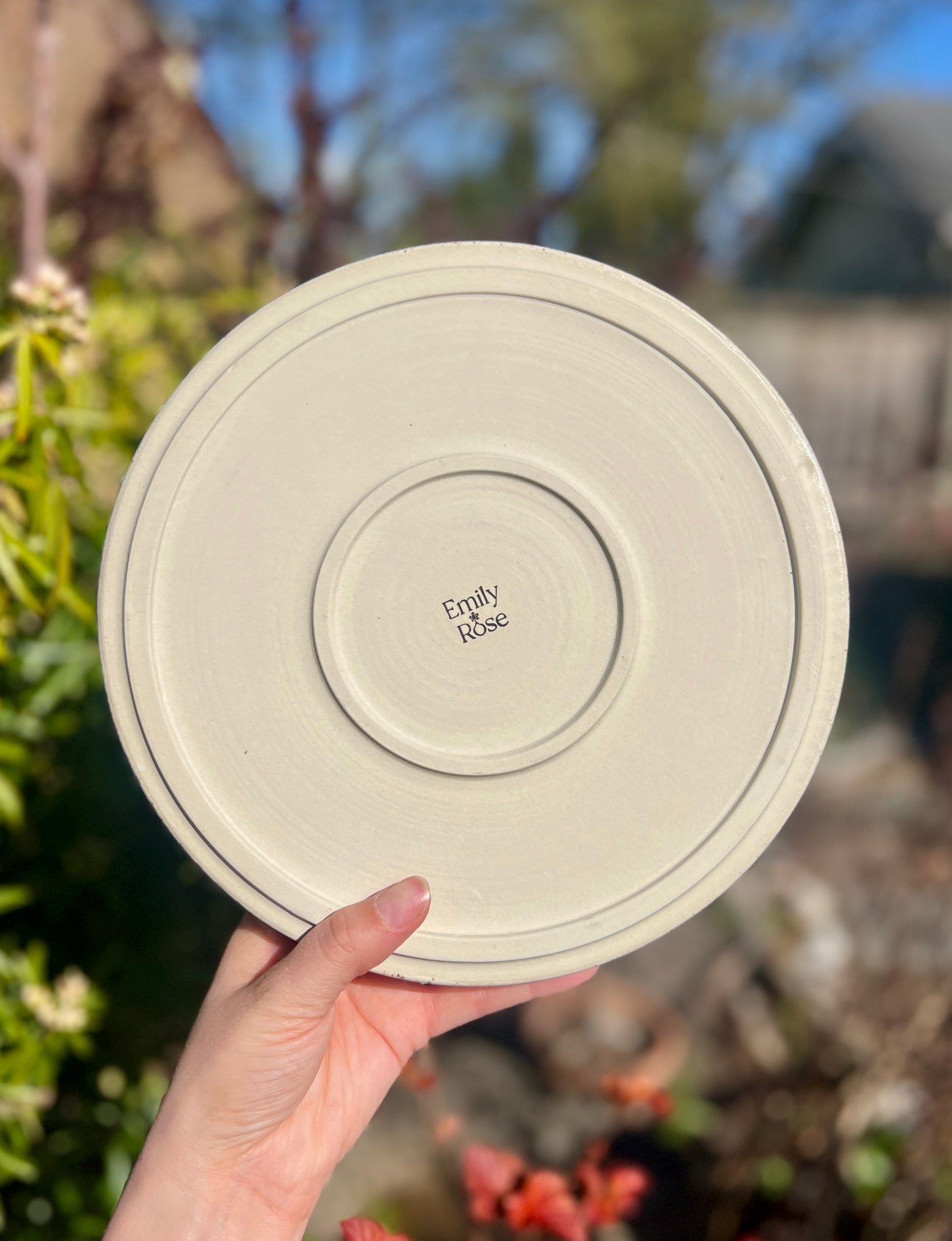 Mountain Orca Plate (9.5" D)