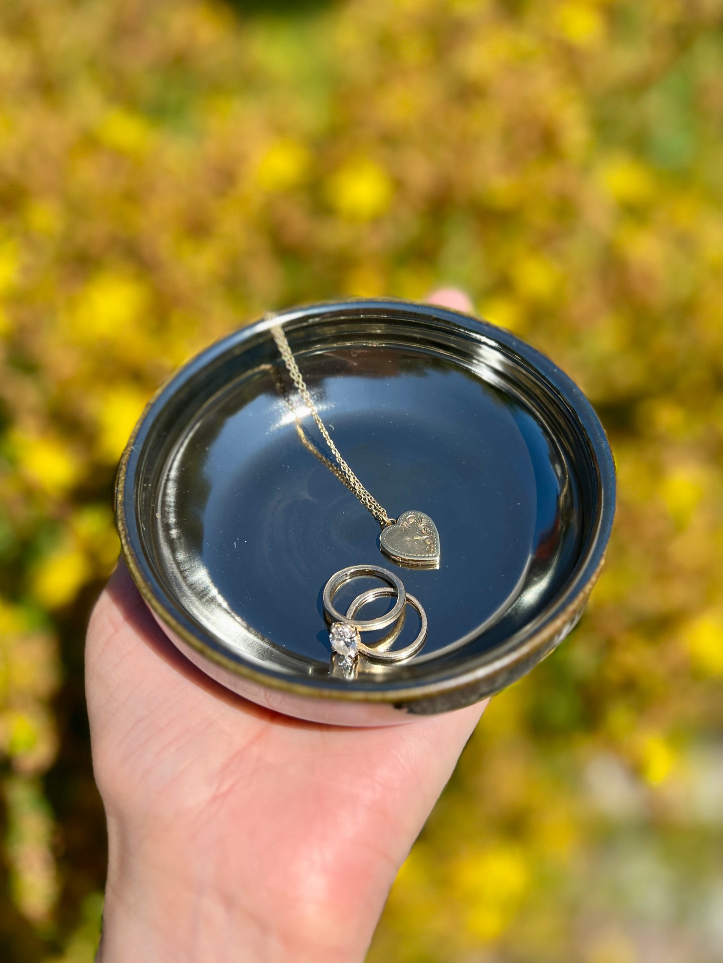 Mirror-shine Jewelry Dish (Not food safe)