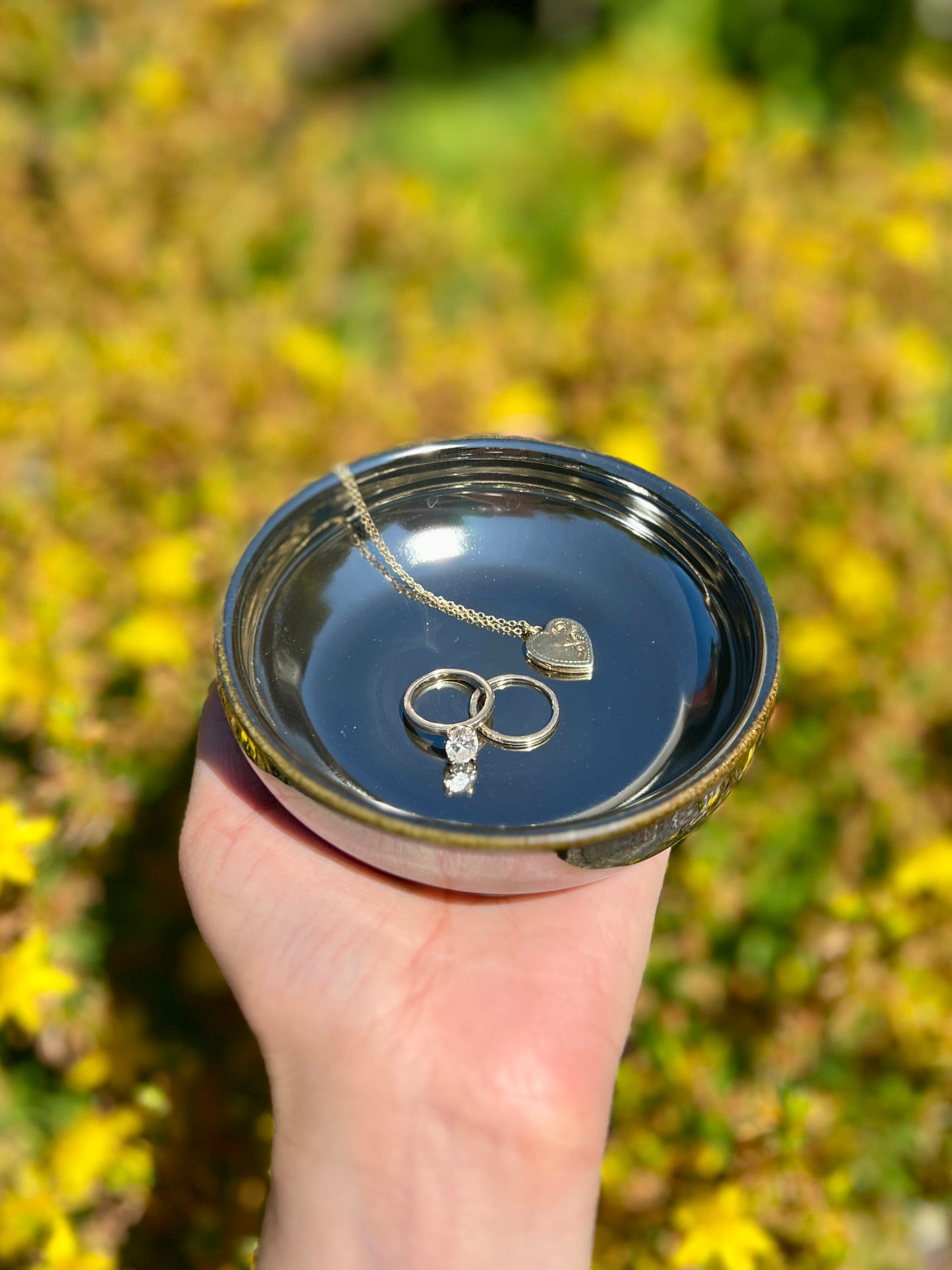Mirror-shine Jewelry Dish (Not food safe)