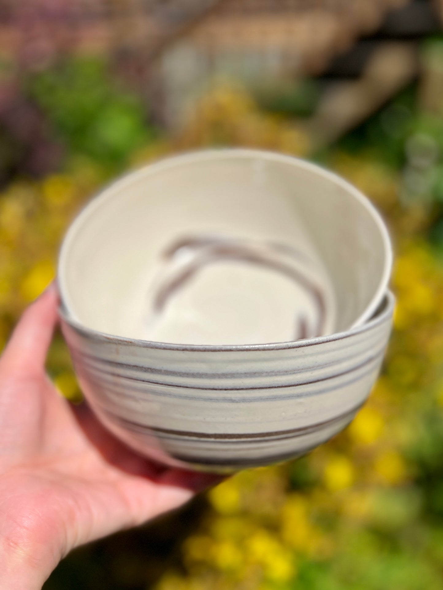 Red Clay Marble Bowls (Set of two 32oz)