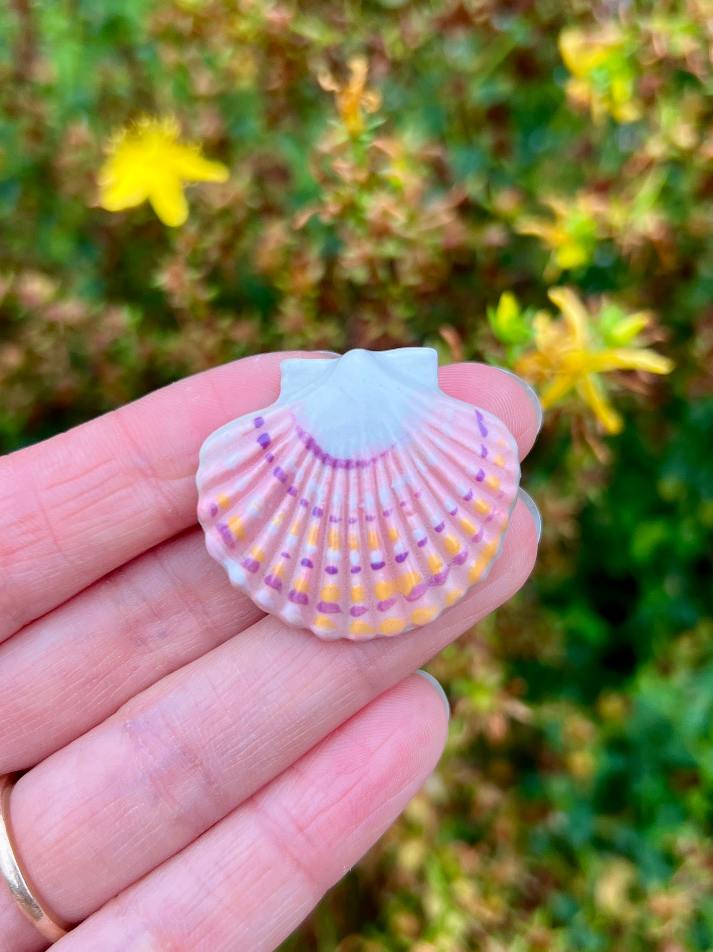 Pink Shell Magnet