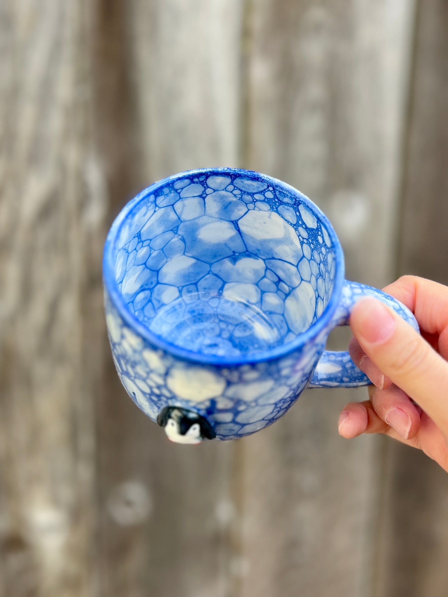 Penguin Bubble Mug (16oz)