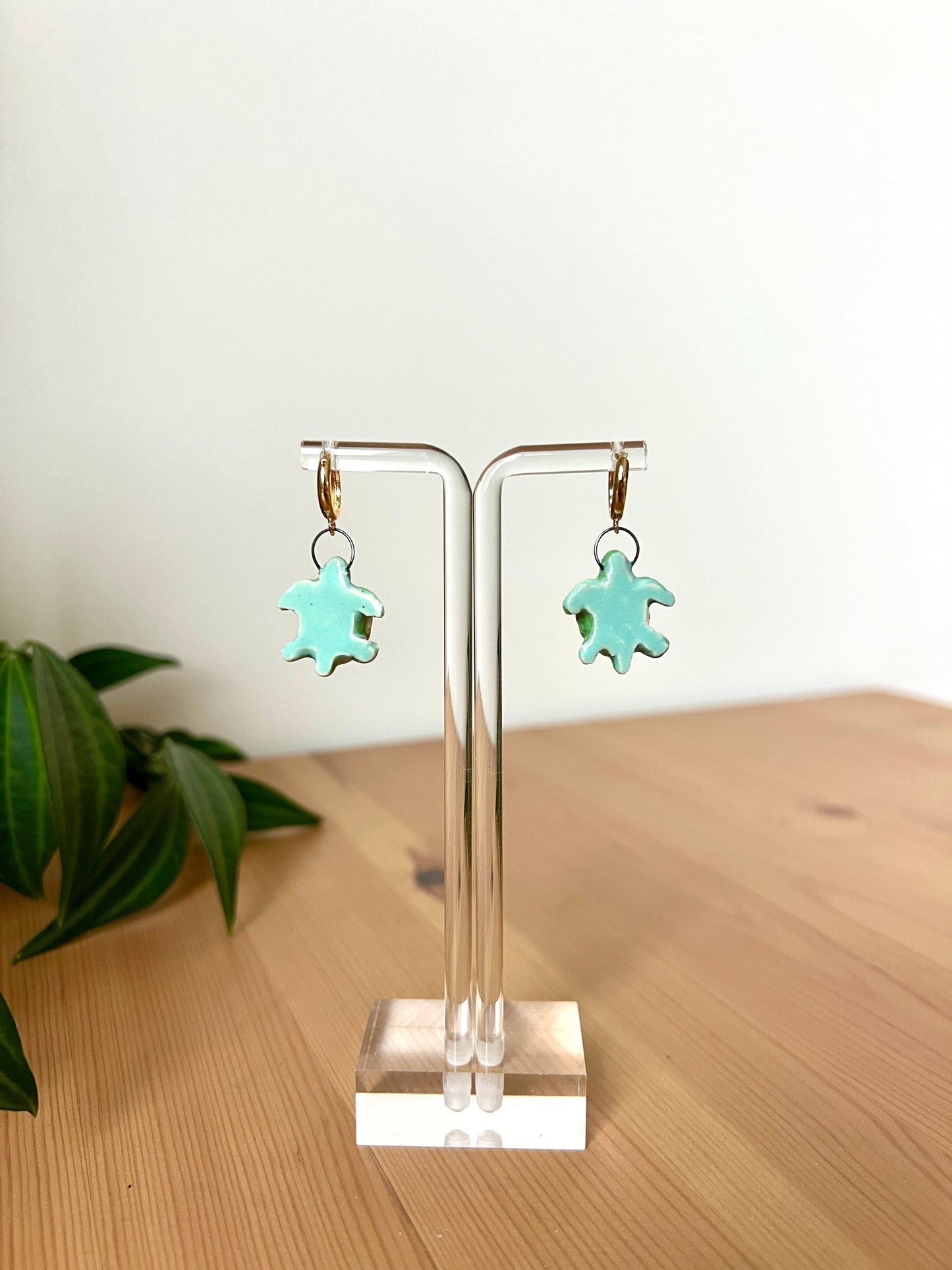 Honu Earrings - 18k Gold Plated