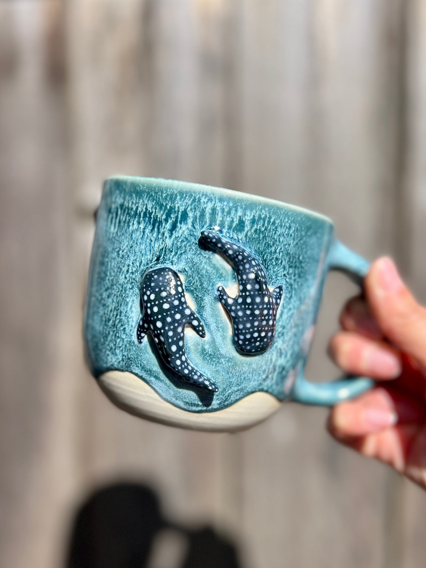 Double WhaleShark Mug - Whitewater (17oz)