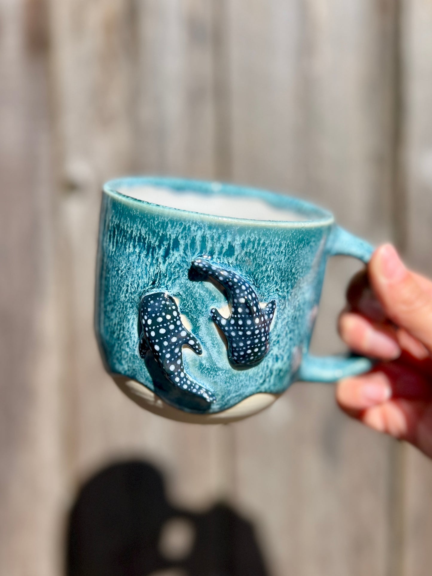 Double WhaleShark Mug - Whitewater (17oz)