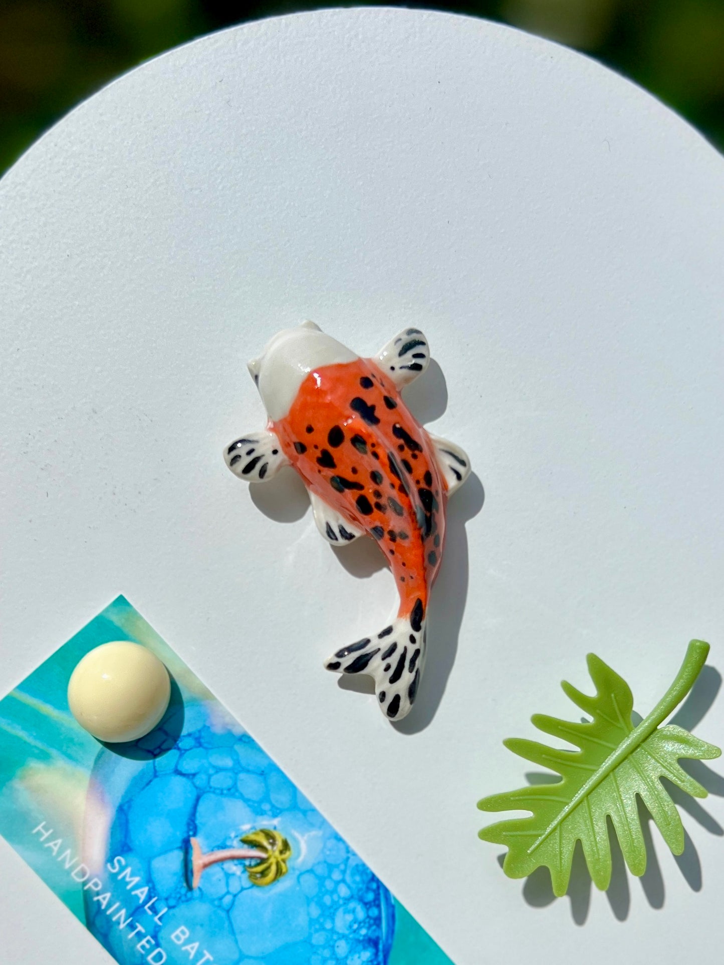 Red Koi Magnet