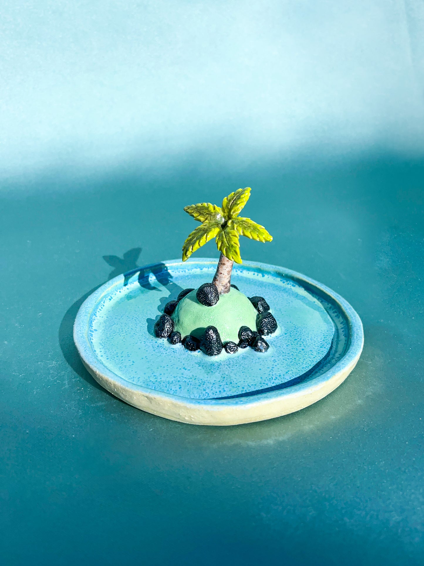 Paradise Island Trinket Plate