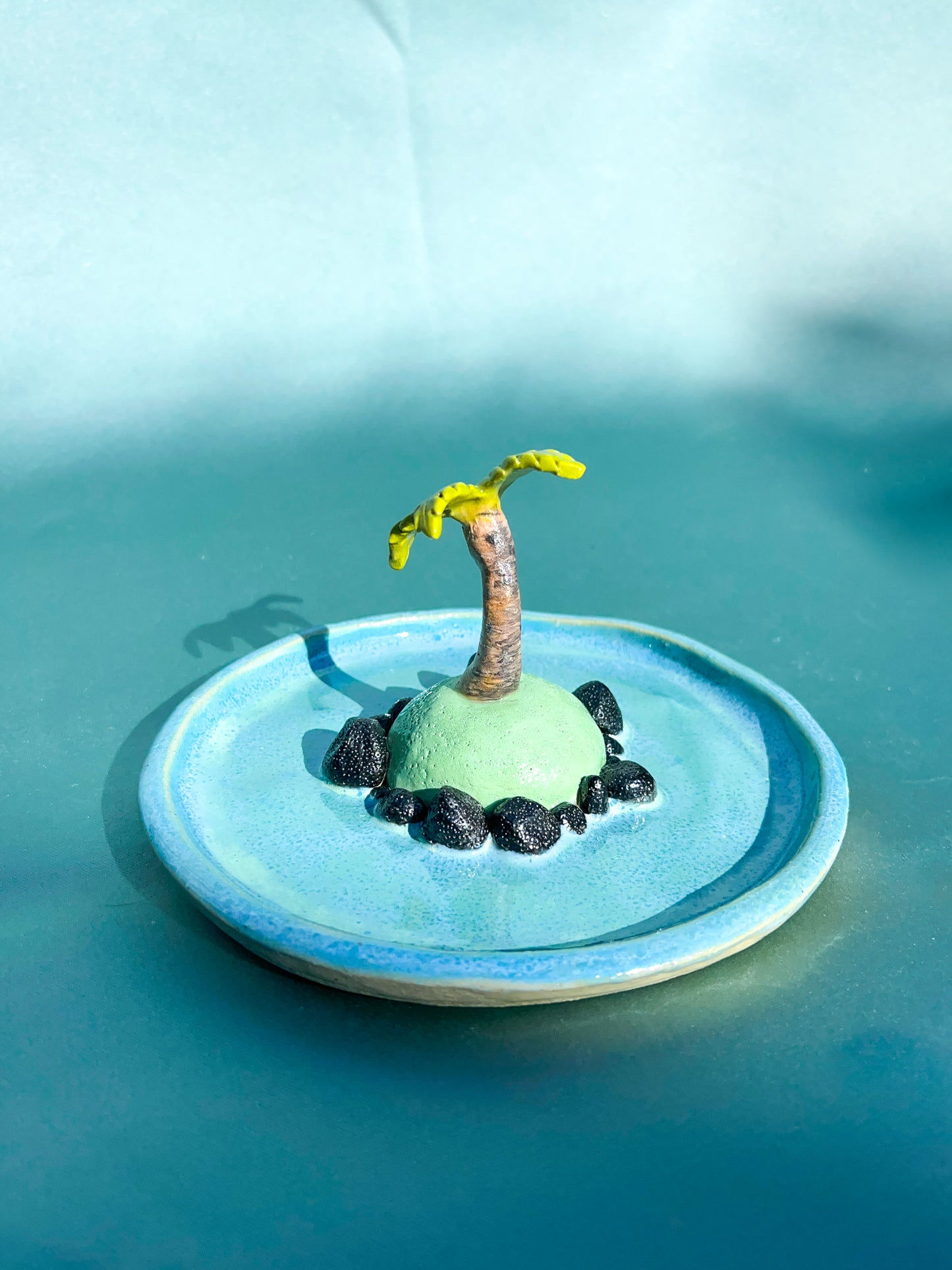 Paradise Island Trinket Plate