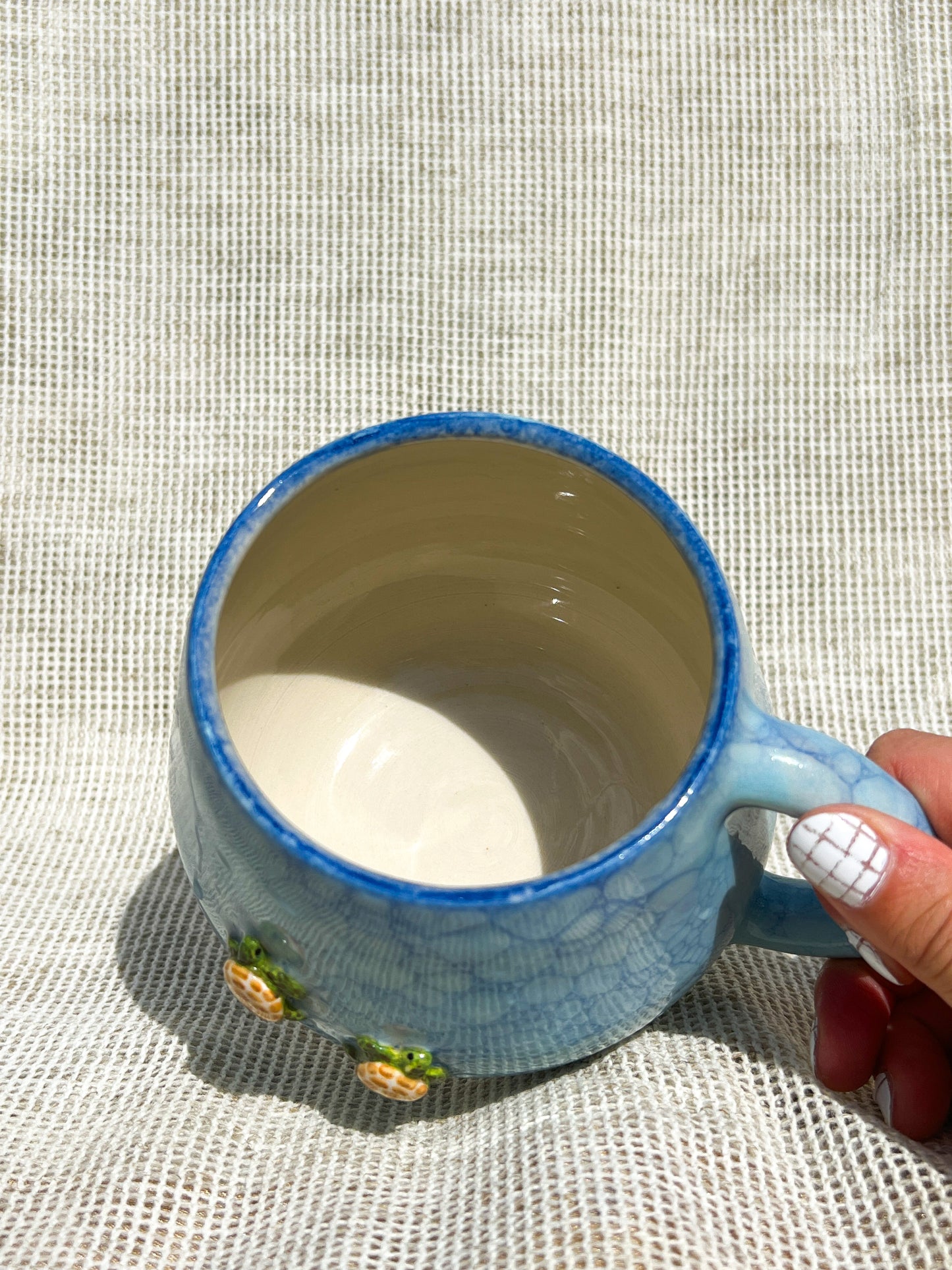 Double Honu Ocean Mug