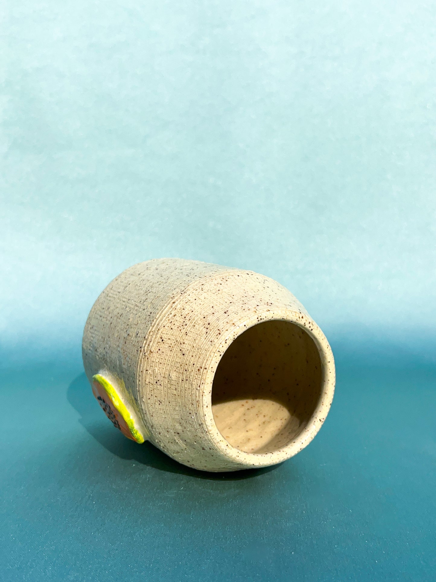 Speckle Papaya Vase
