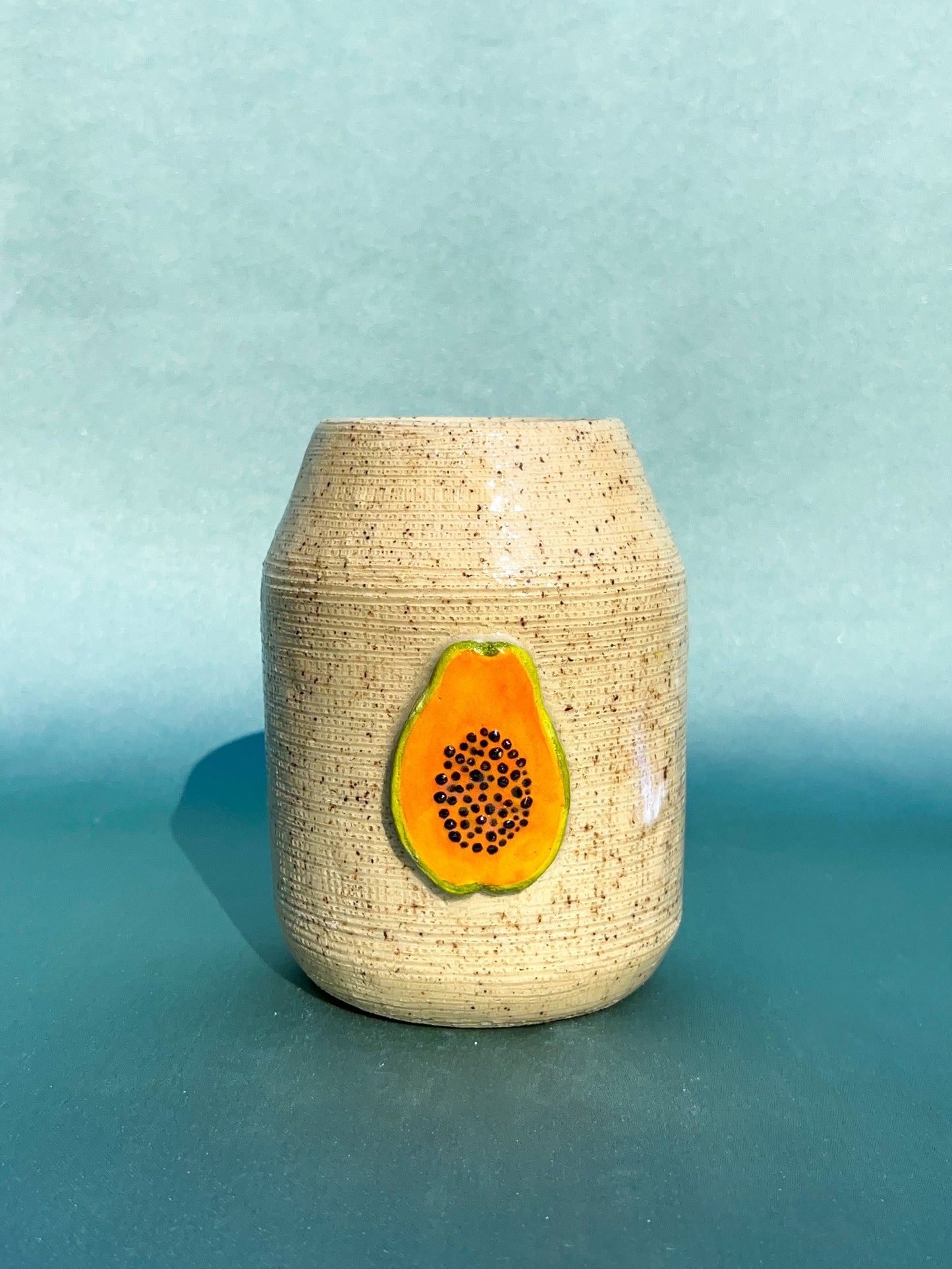 Speckle Papaya Vase