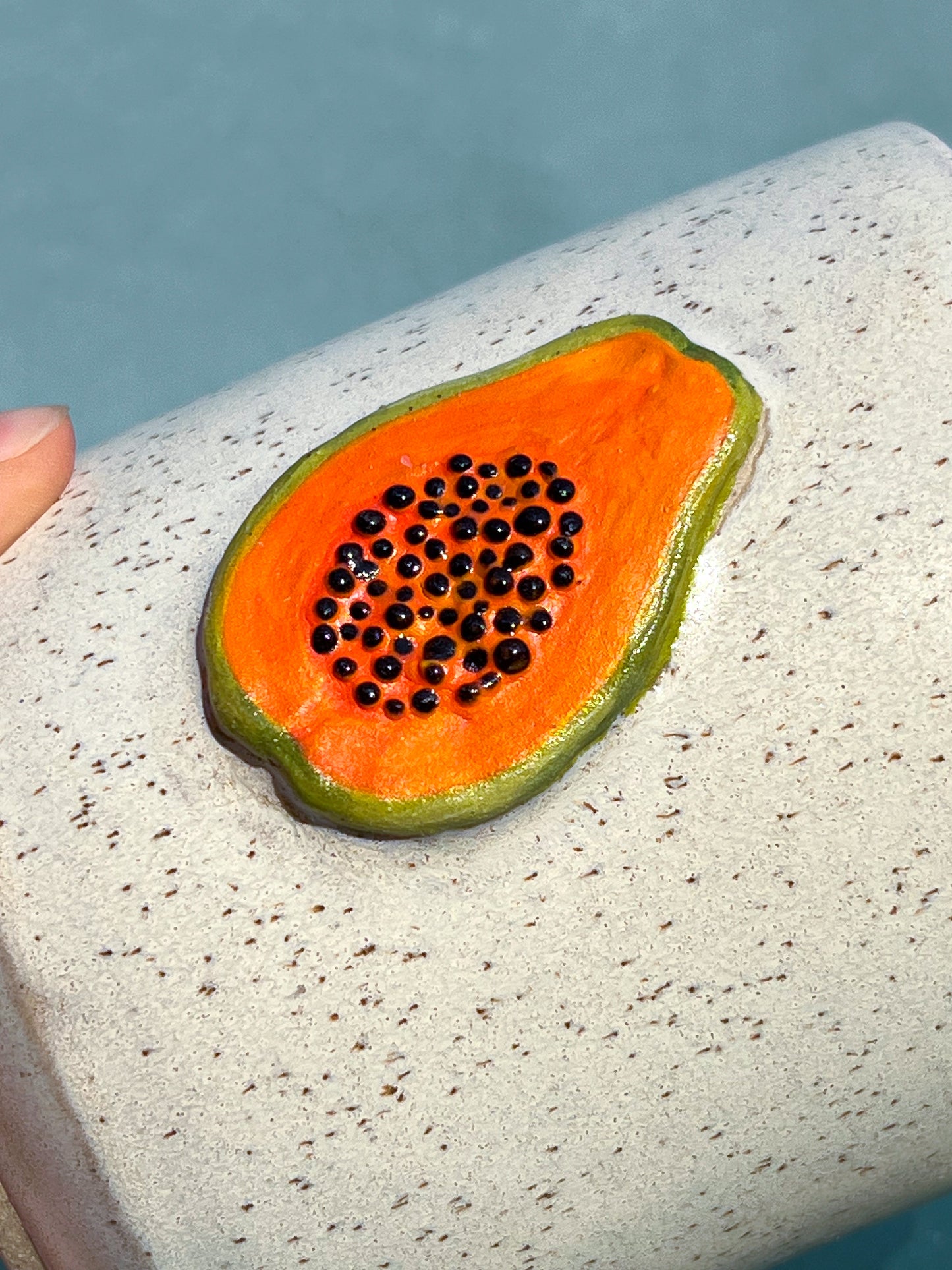 Speckle Papaya Mug