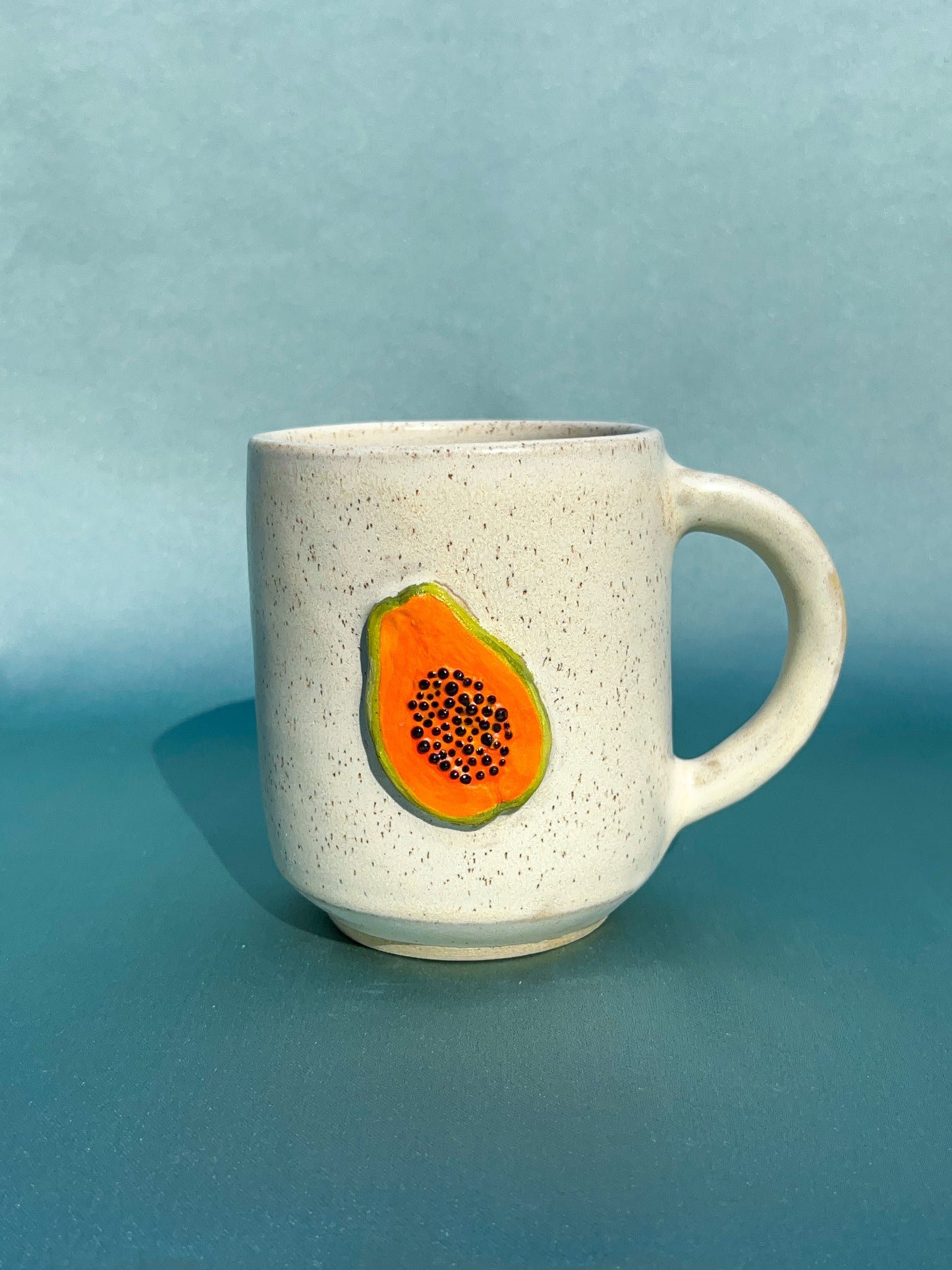Speckle Papaya Mug