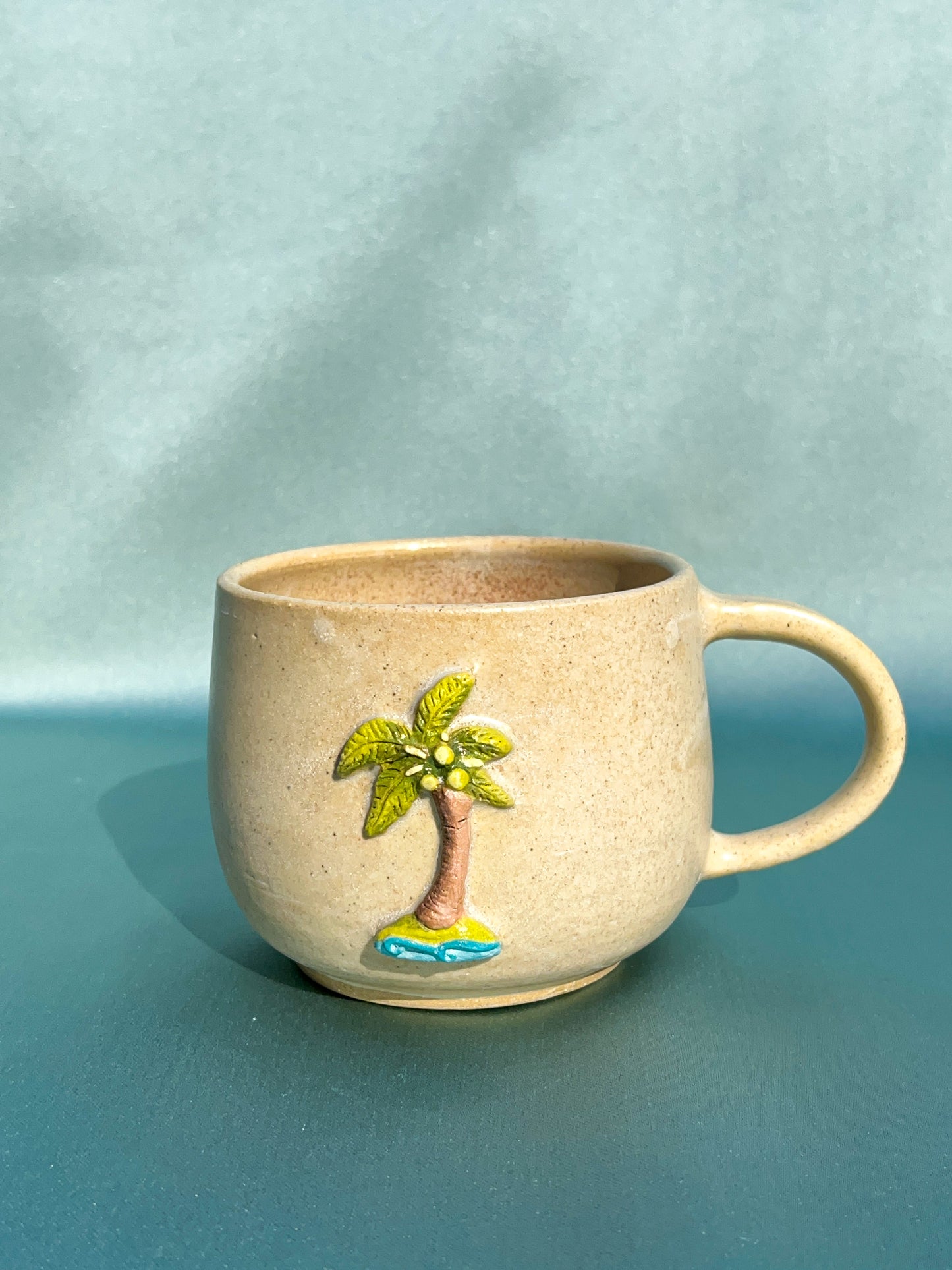 Tropical Island Sandy Mug