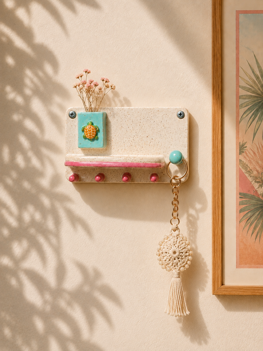 Honu Wall Hanging Key Holder