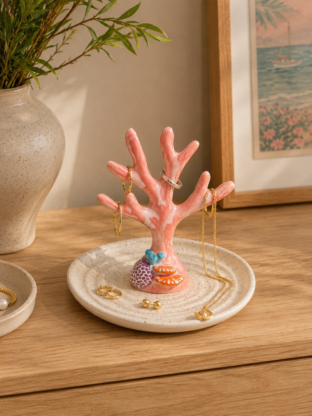Coral Ring Holder