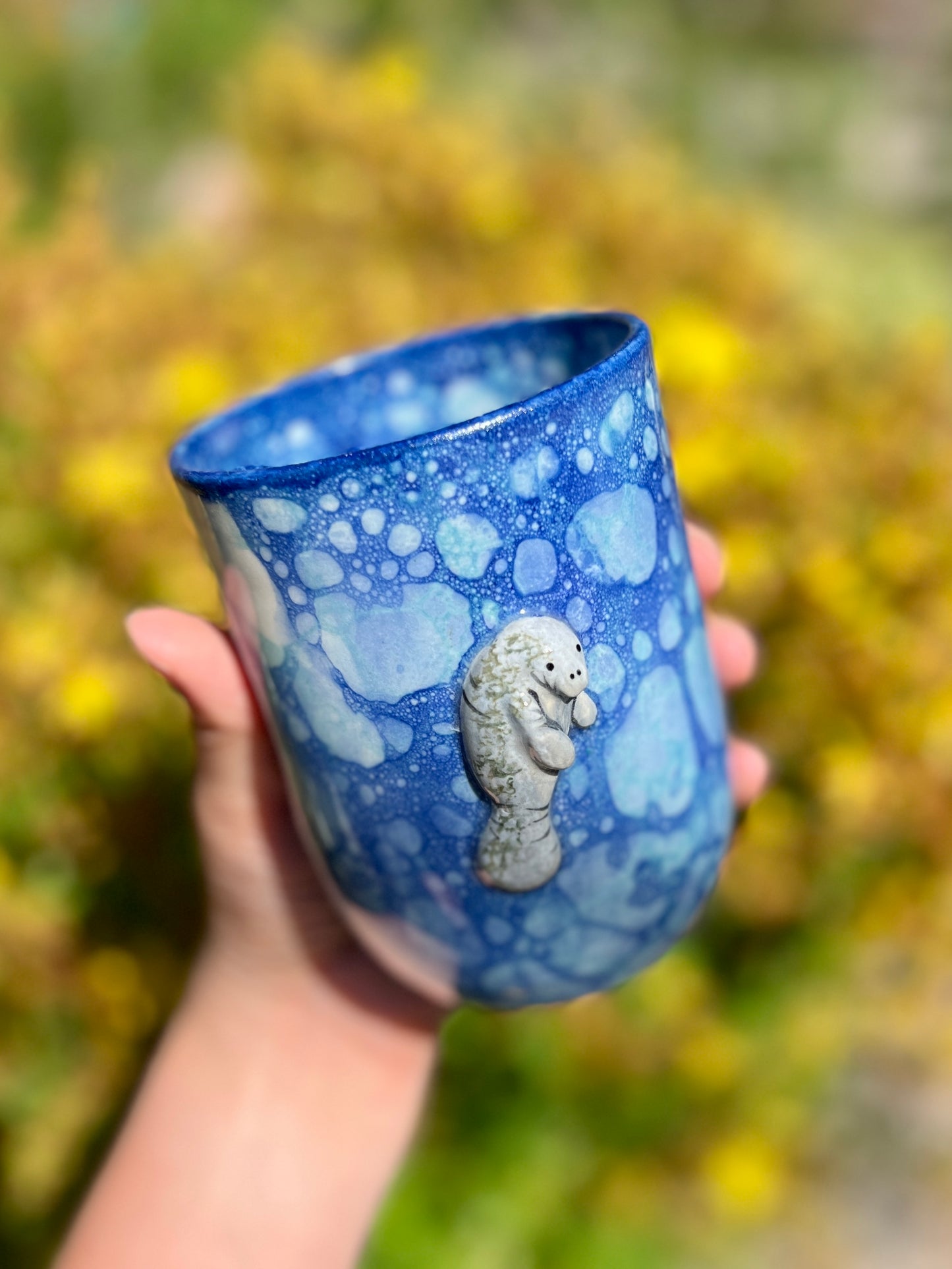 Manatee Bubble Tumbler (18oz)