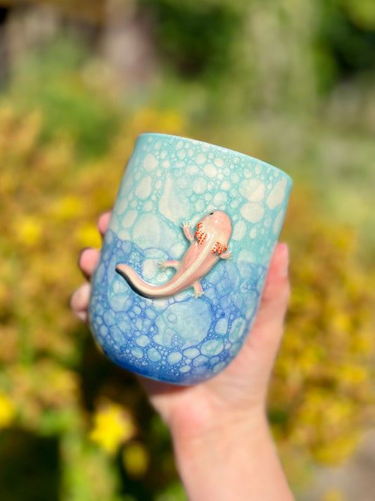 Axolotl Bubble Tumbler (16oz)
