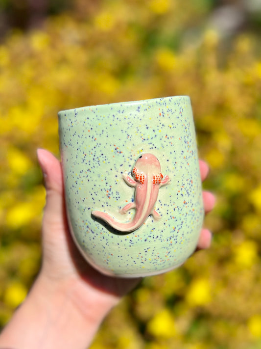 Confetti Axolotl Tumbler (14oz)