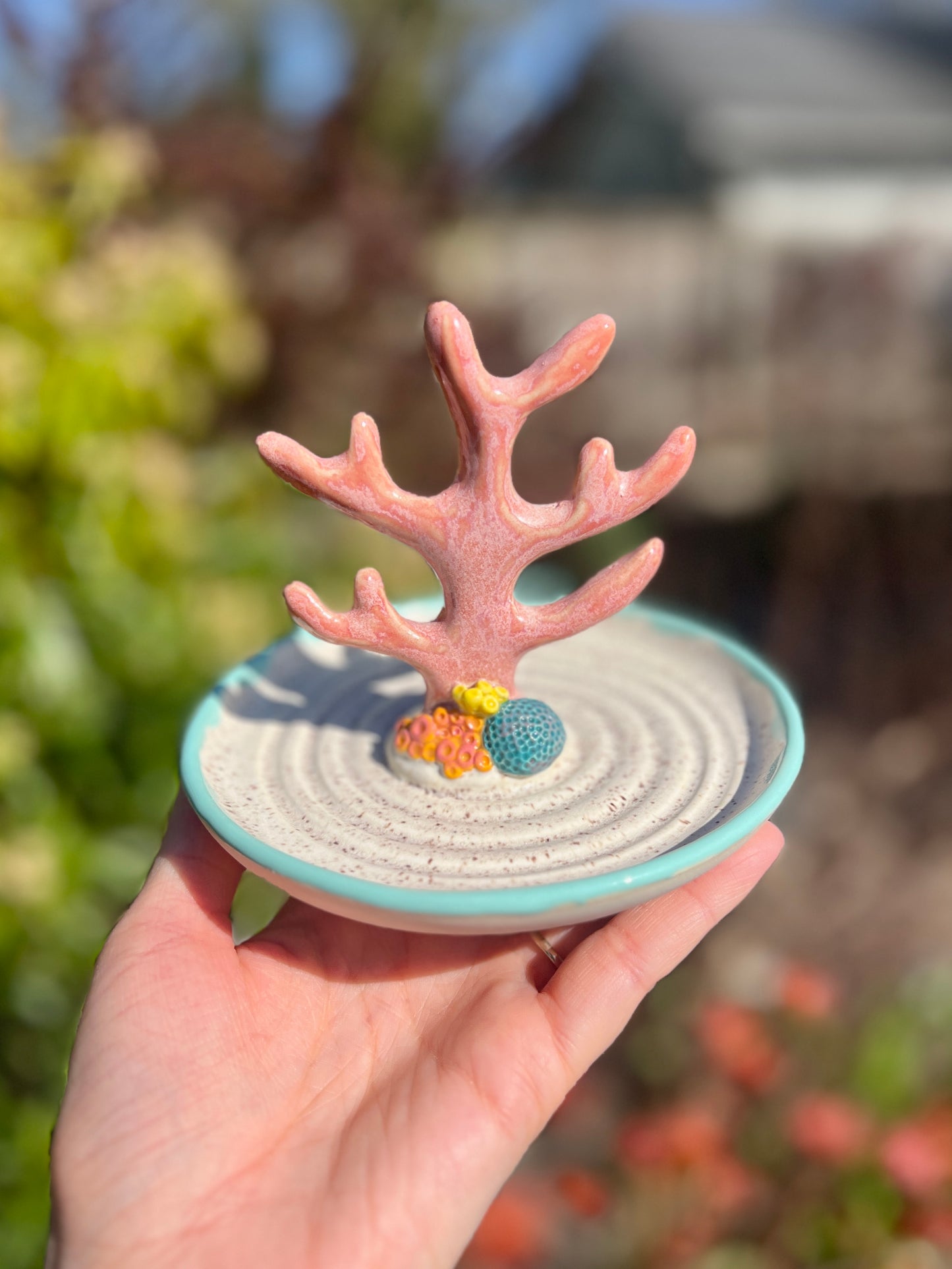 Coral Ring Holder