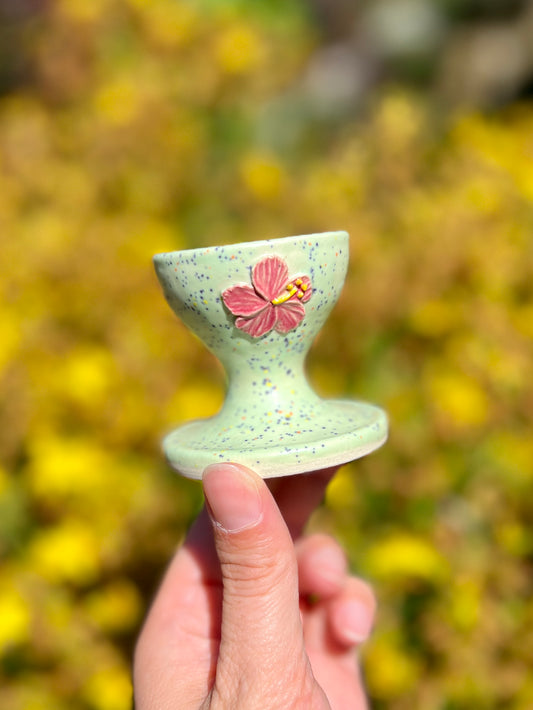 Hibiscus Egg Cup