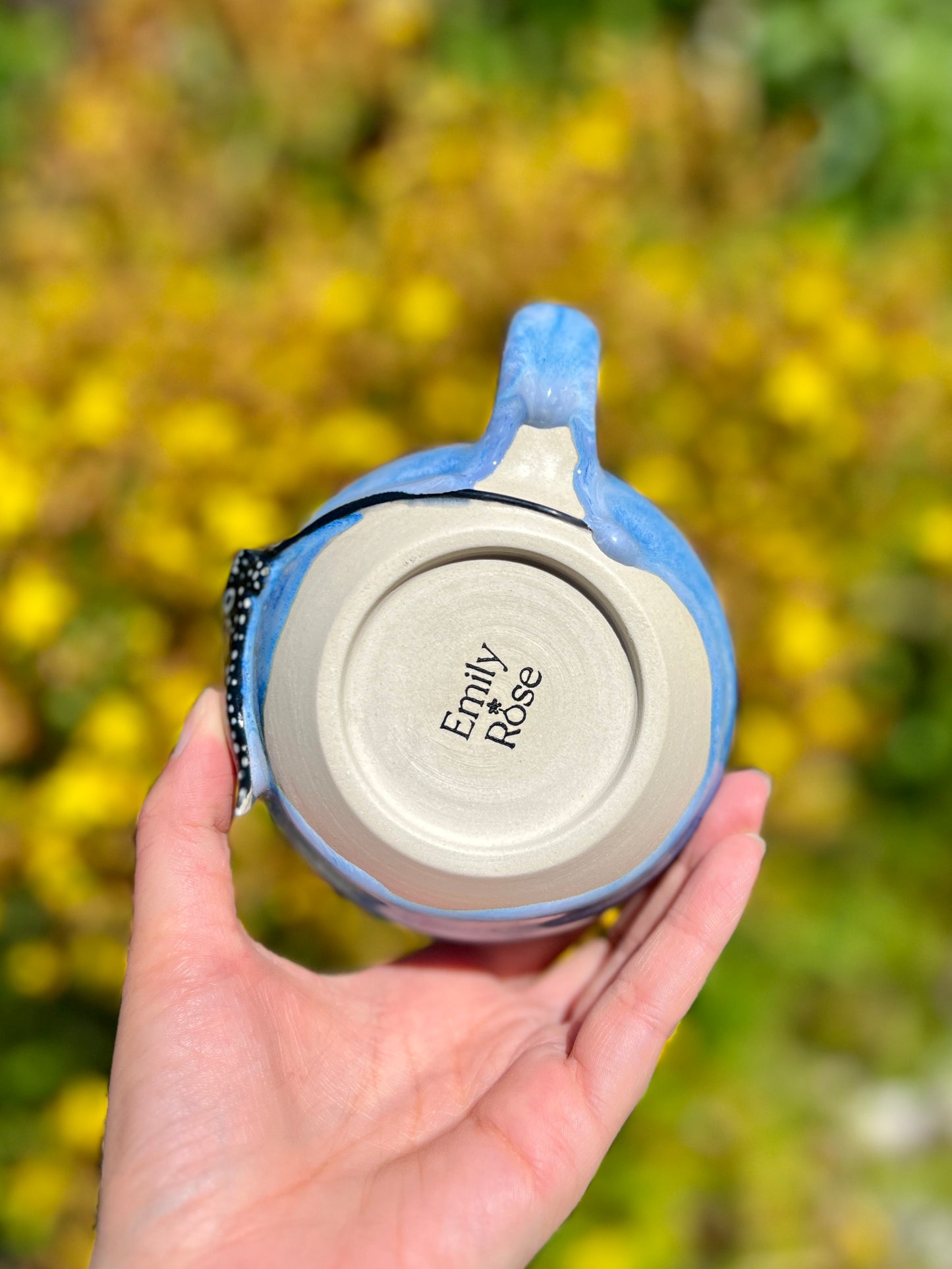 Eagle Ray Mug (L1 Oopsie, drip + rim, 16oz)