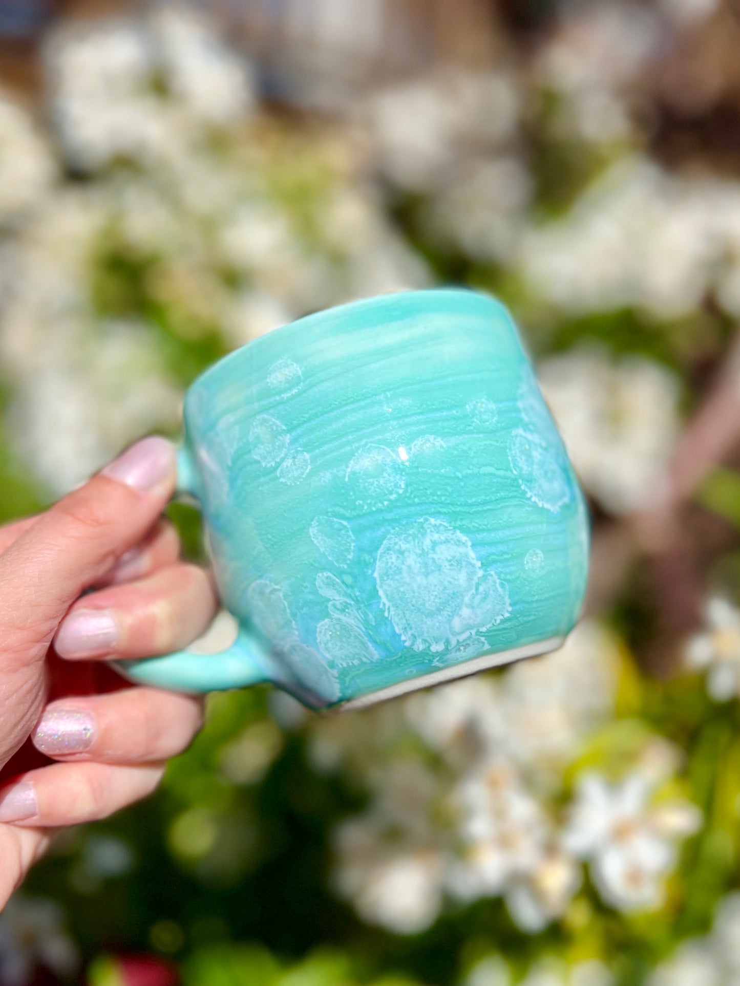 Porcelain Conch Shell Mug (14oz)