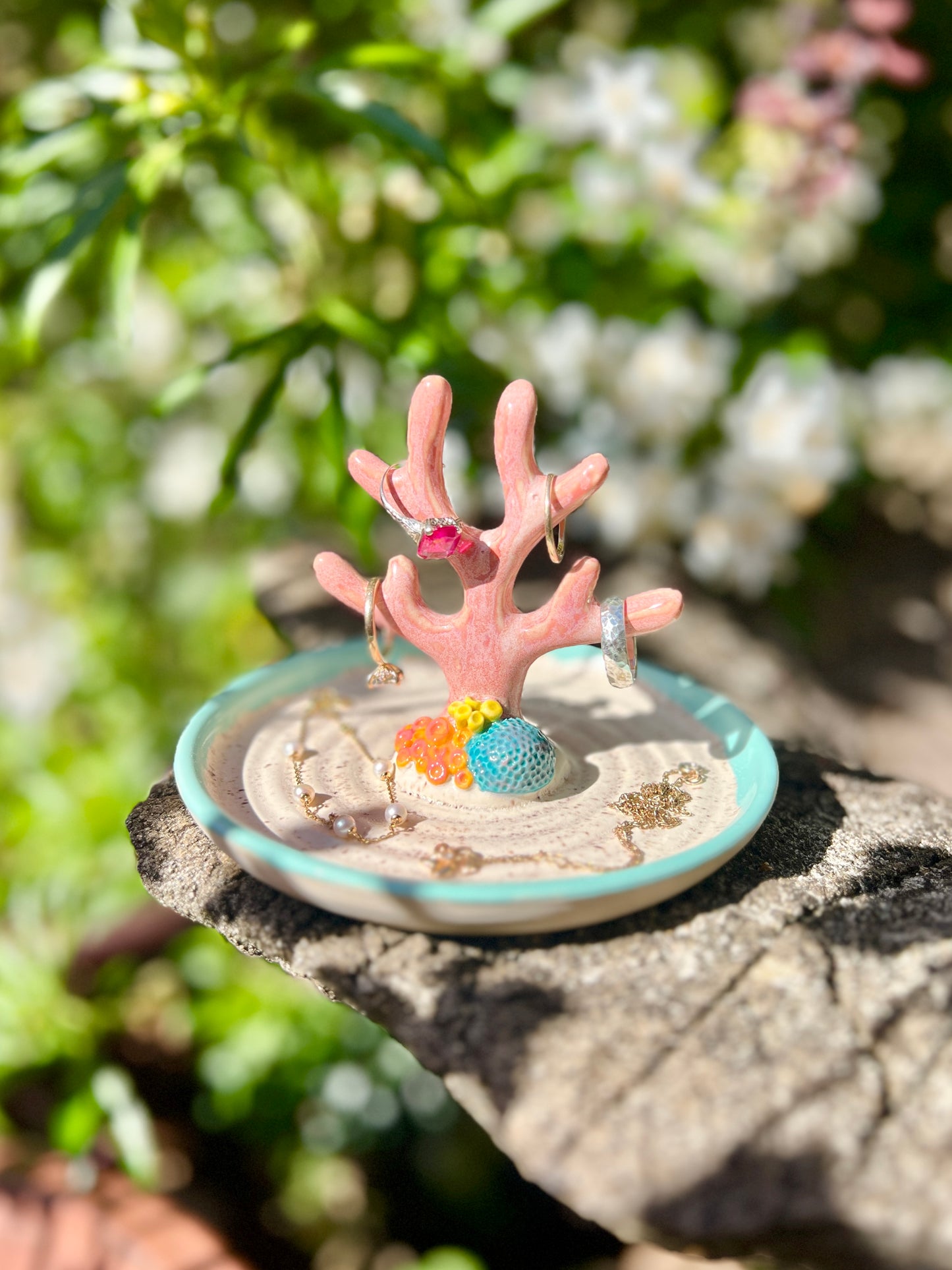 Coral Ring Holder