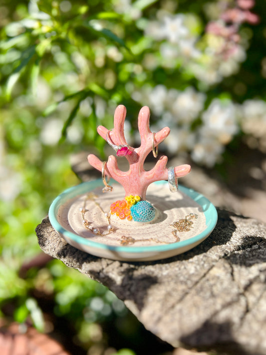 Coral Ring Holder