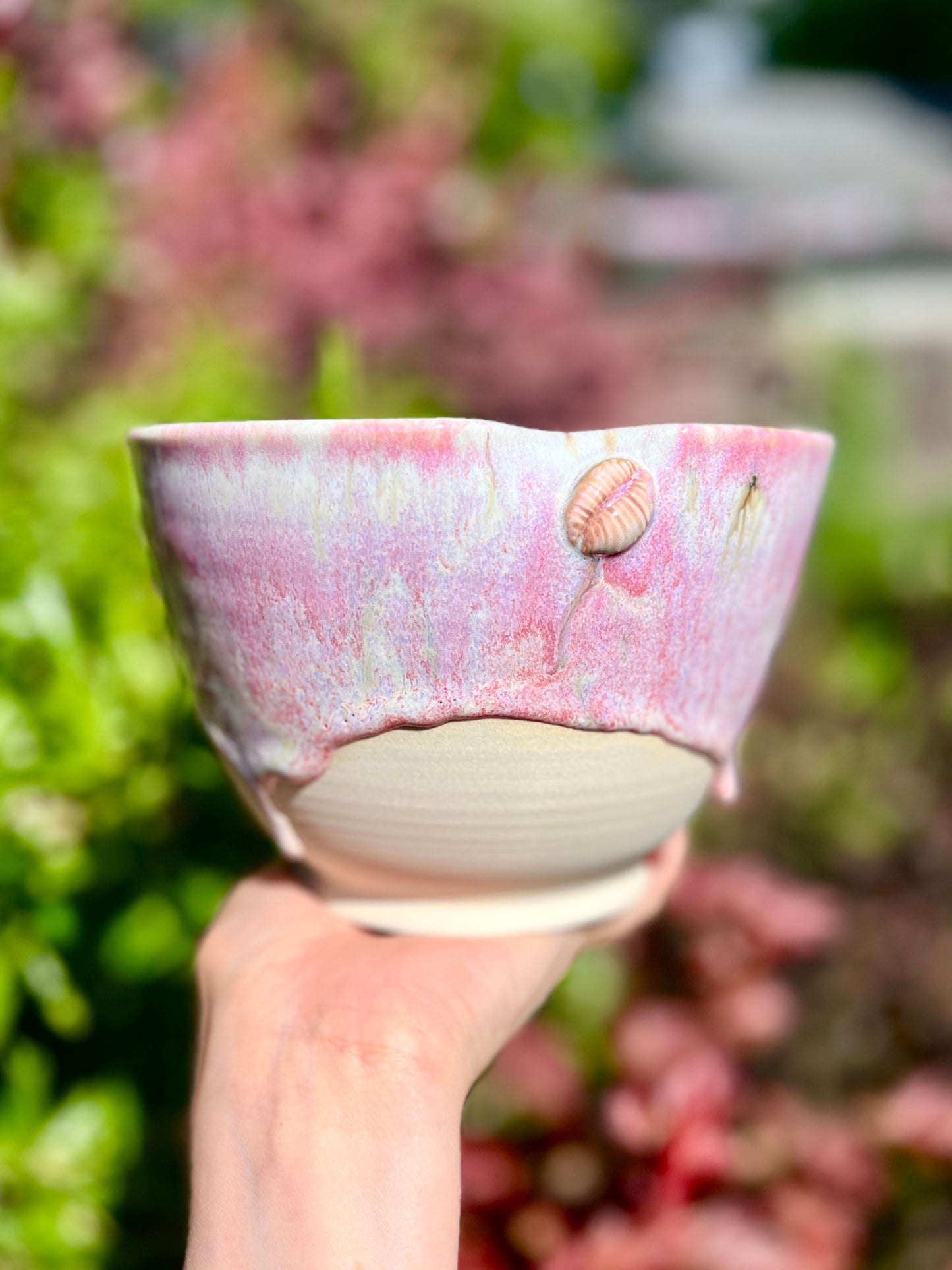 Cowrie Ramen Bowl with Chopstick Holder