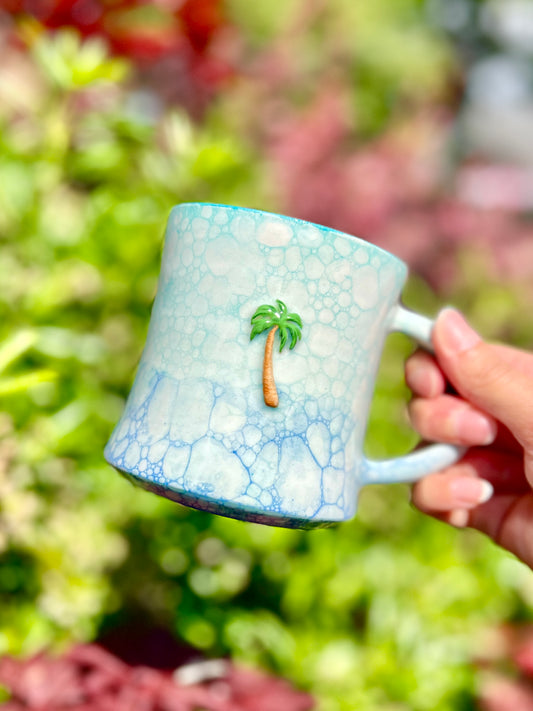 Palm Tree Diner Mug (16-18oz)