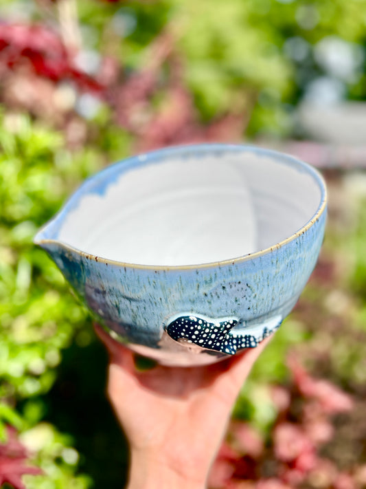 Whale Shark Baking Bowl with Spout