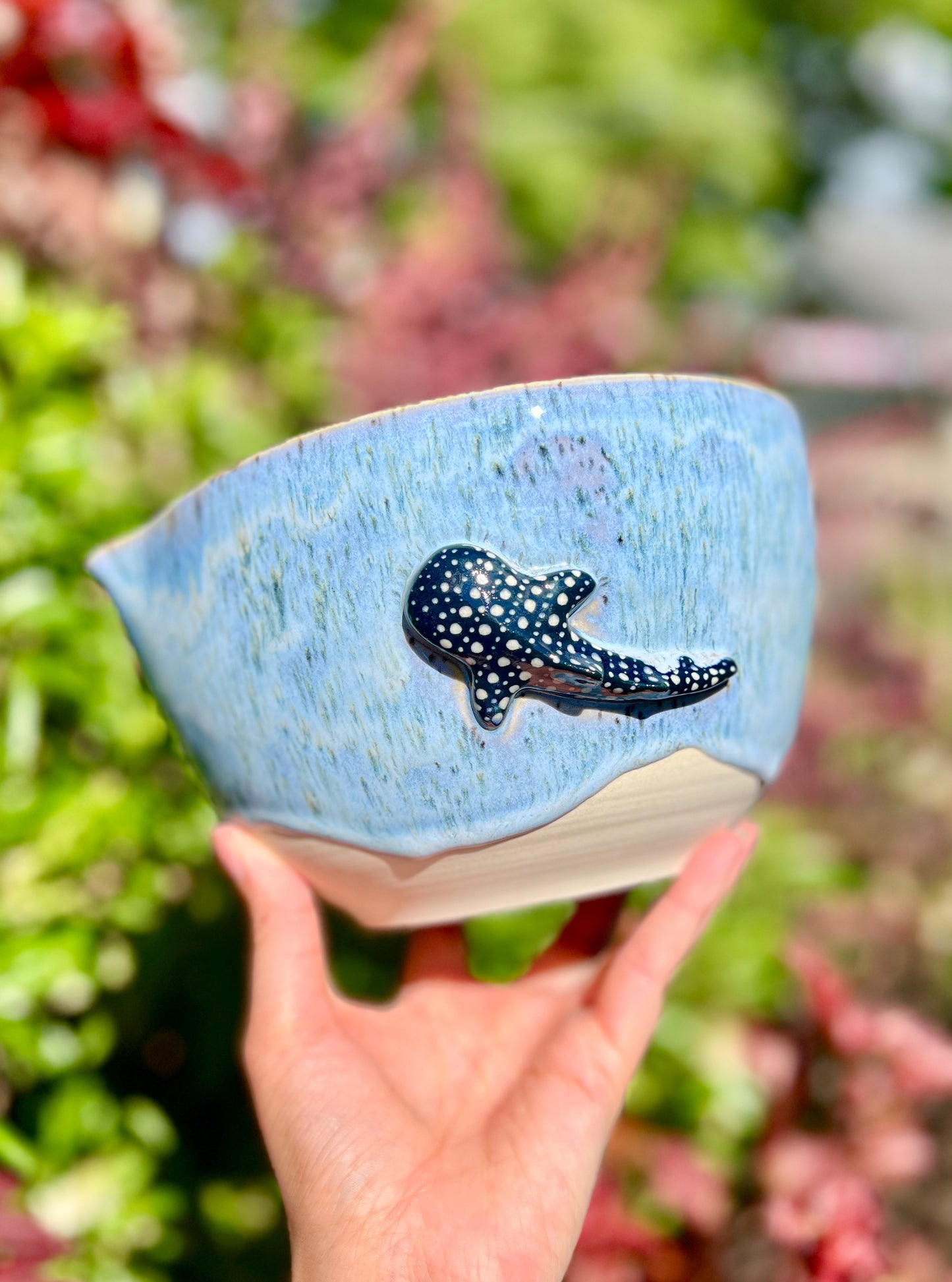 Whale Shark Baking Bowl with Spout