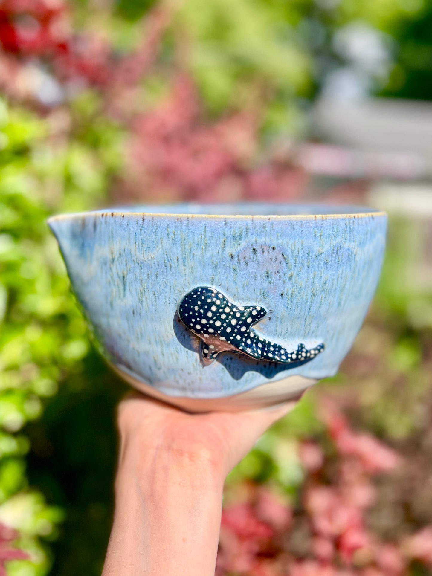 Whale Shark Baking Bowl with Spout