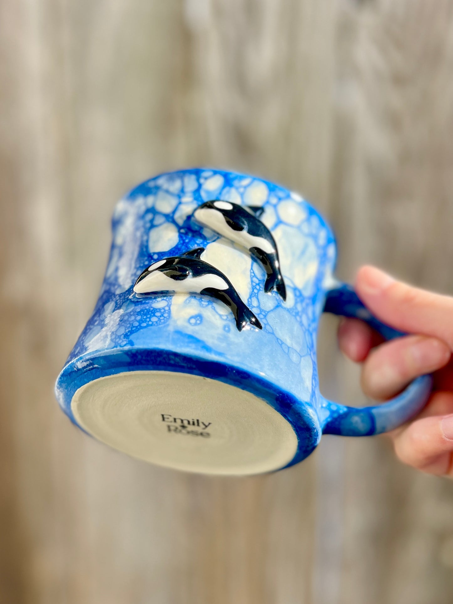 Double Orca Diner Mug (16oz)