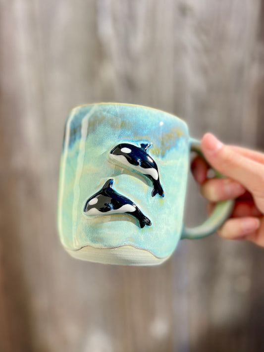 Double Orca Mug (18oz)