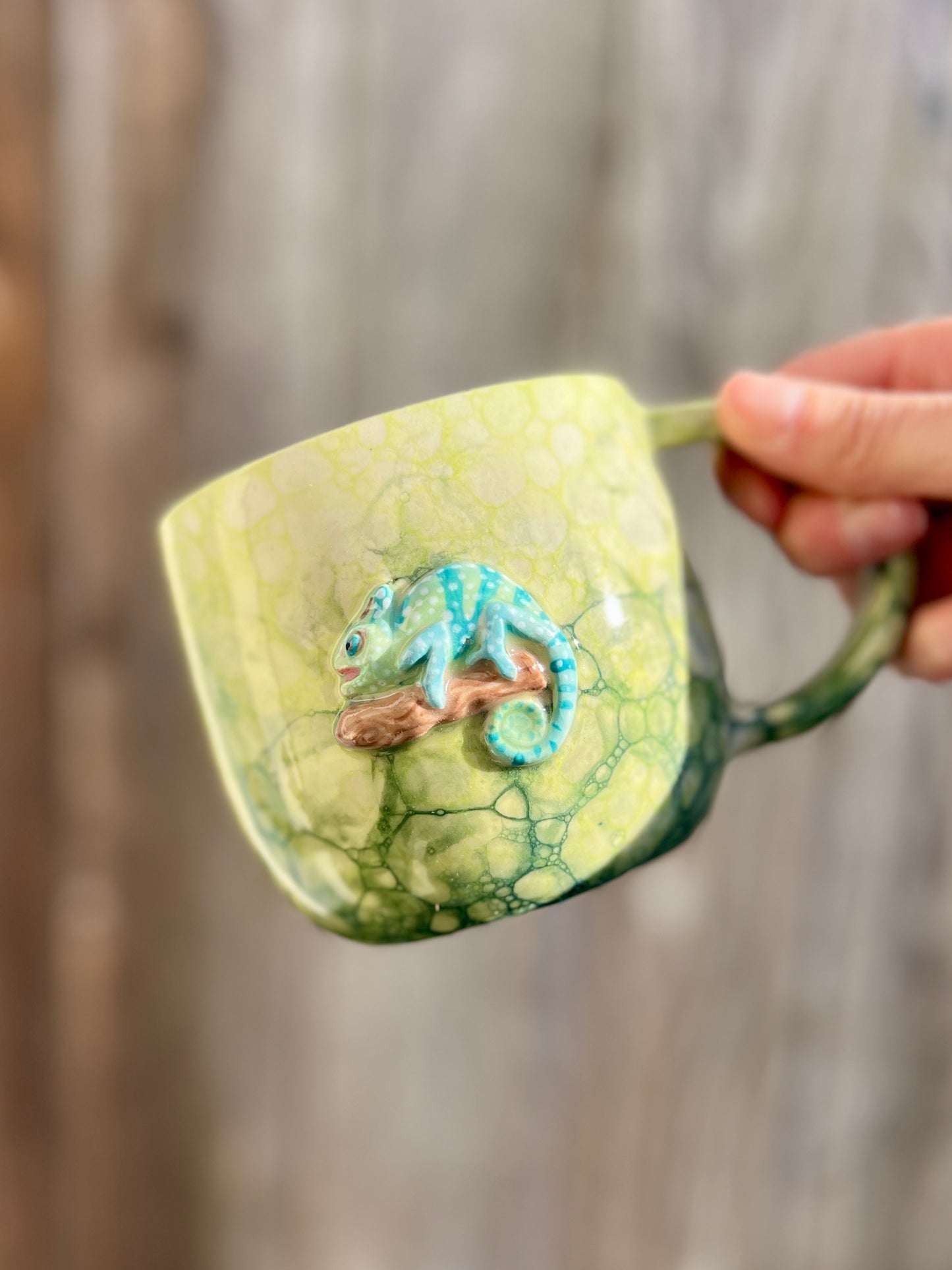 Chameleon Bubble Mug (16oz)