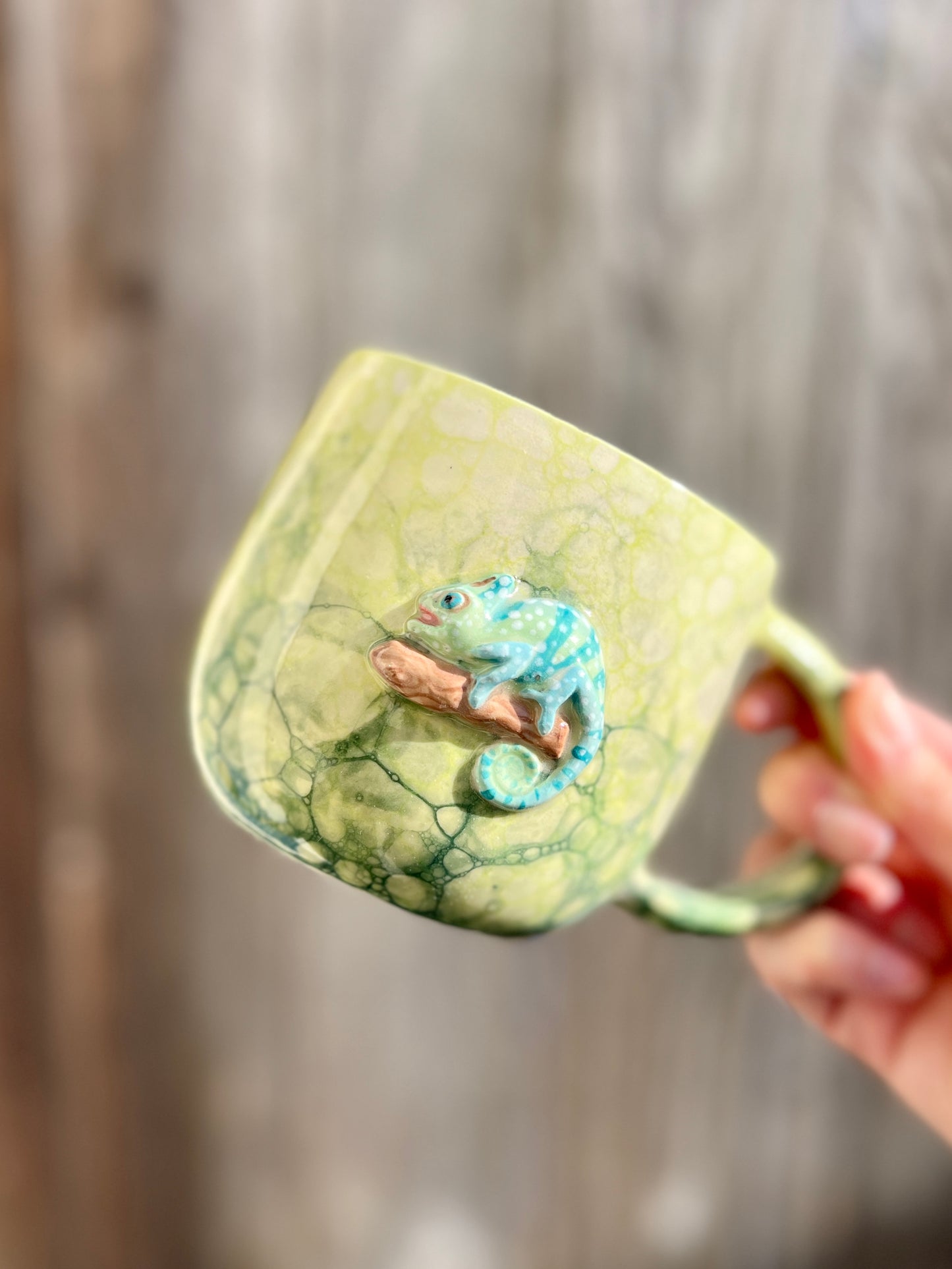 Chameleon Bubble Mug (16oz)