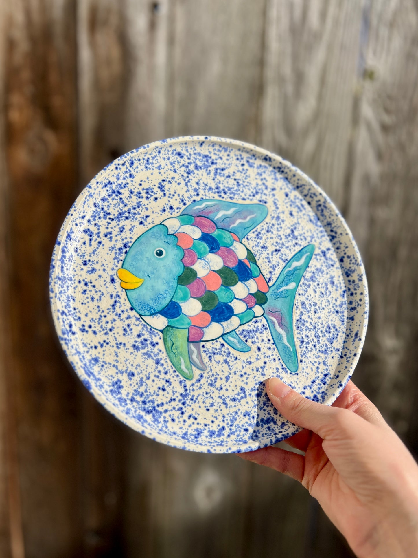 The Rainbow Fish Plate