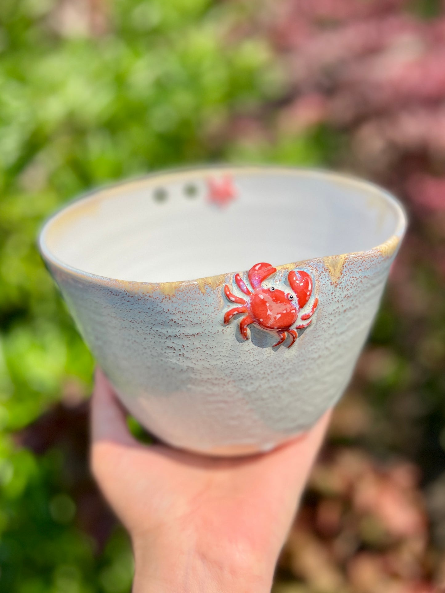 Crab Ramen Bowl (L2 Oopsie) with Chopstick Holder