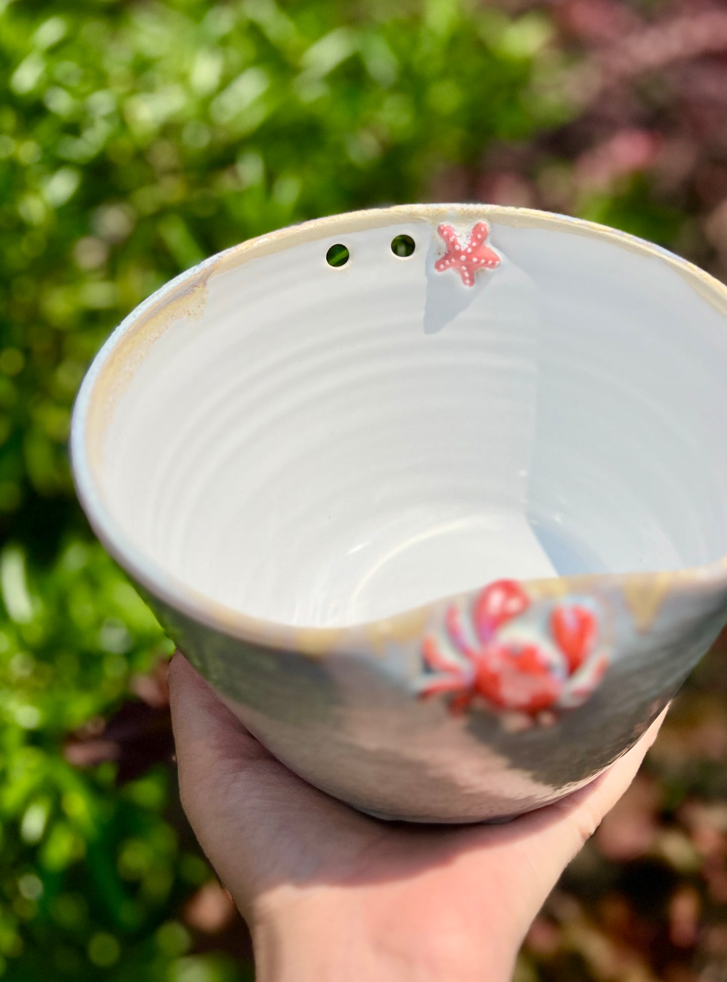 Crab Ramen Bowl (L2 Oopsie) with Chopstick Holder