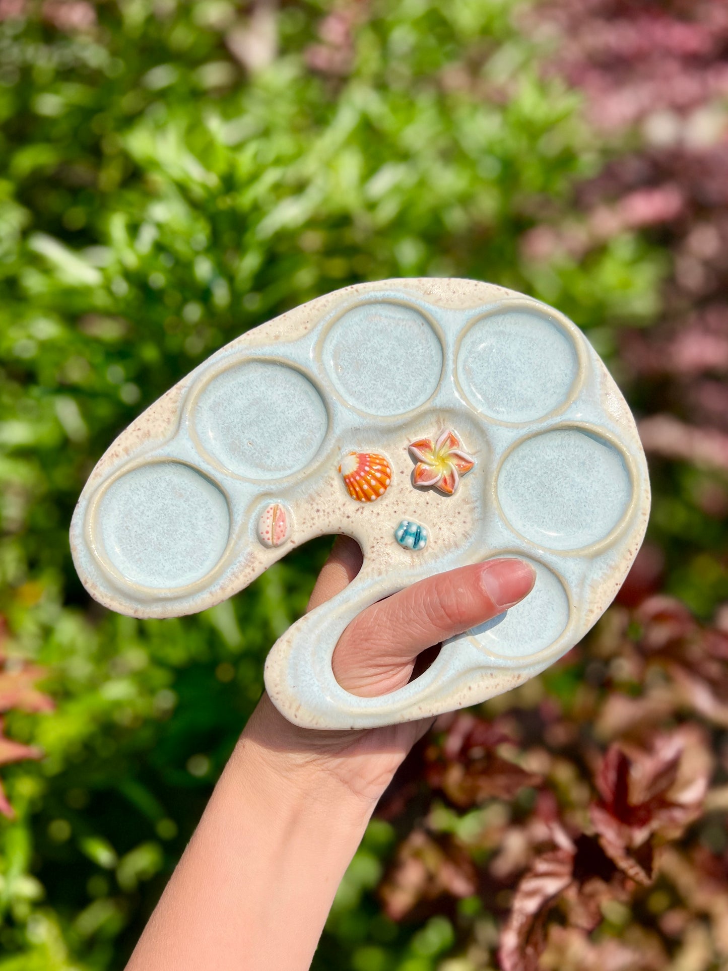 Ocean Treasures Paint / Jewelry Palette (8" L)