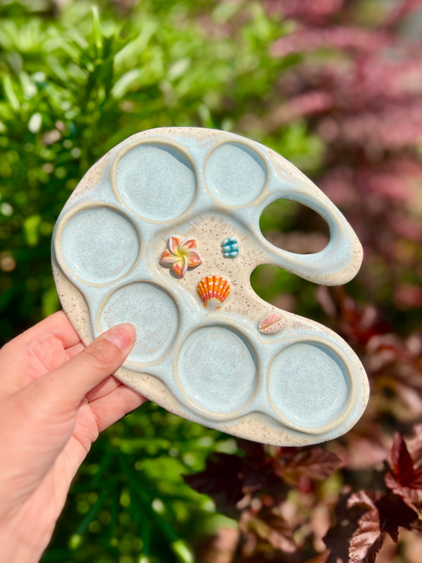 Ocean Treasures Paint / Jewelry Palette (8" L)