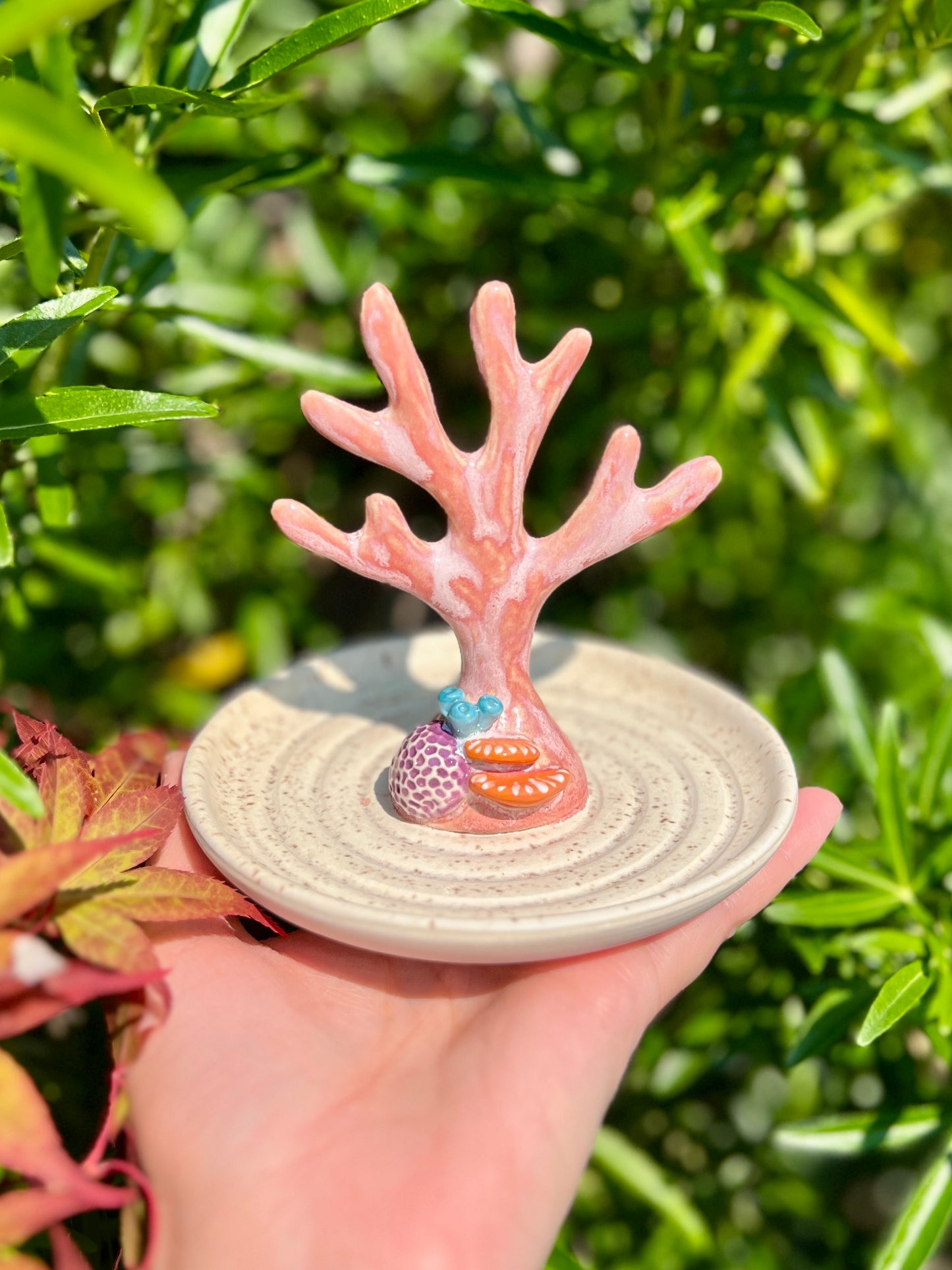 Coral Ring Holder