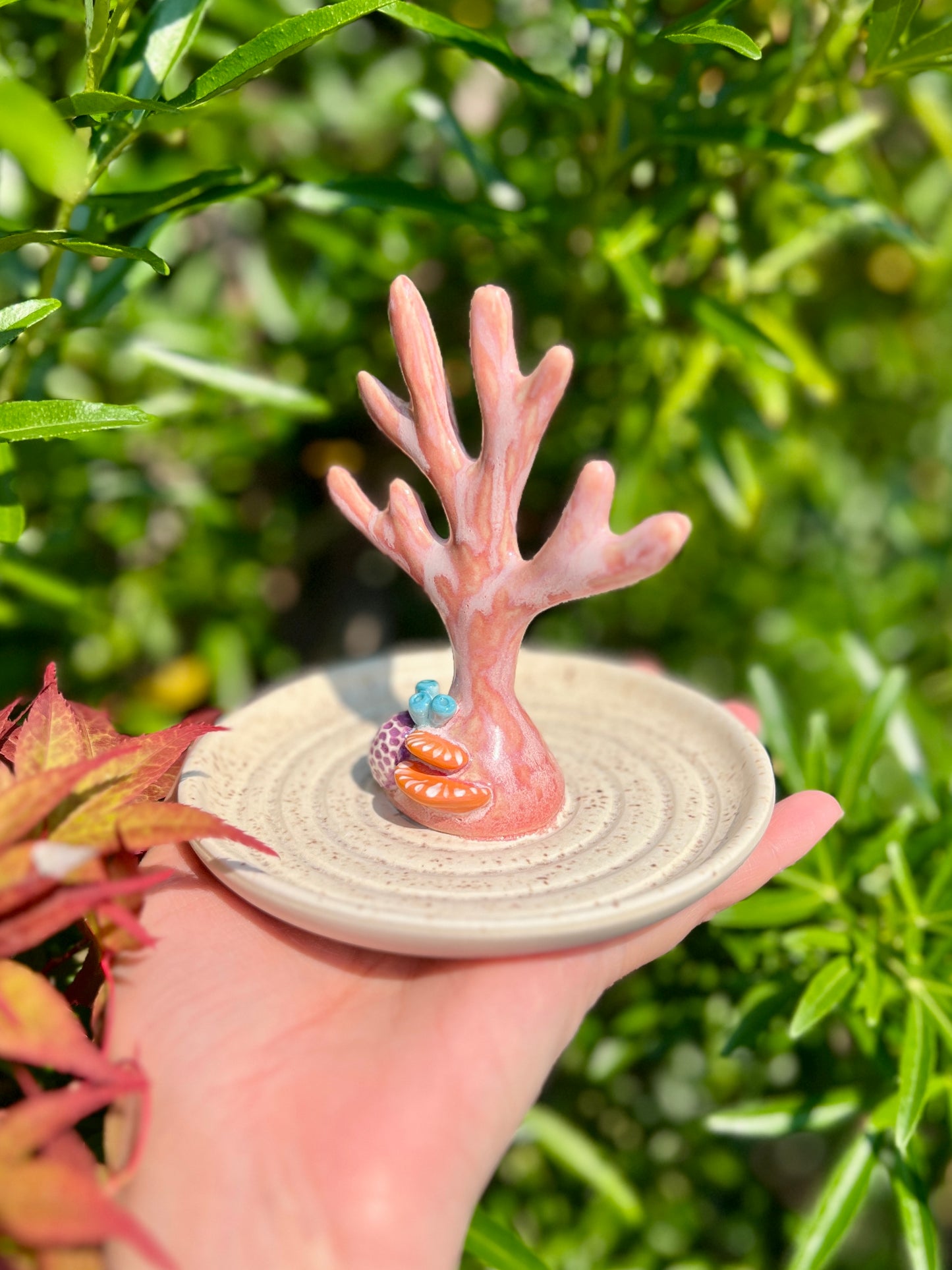 Coral Ring Holder
