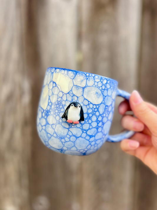 Penguin Bubble Mug (16oz)