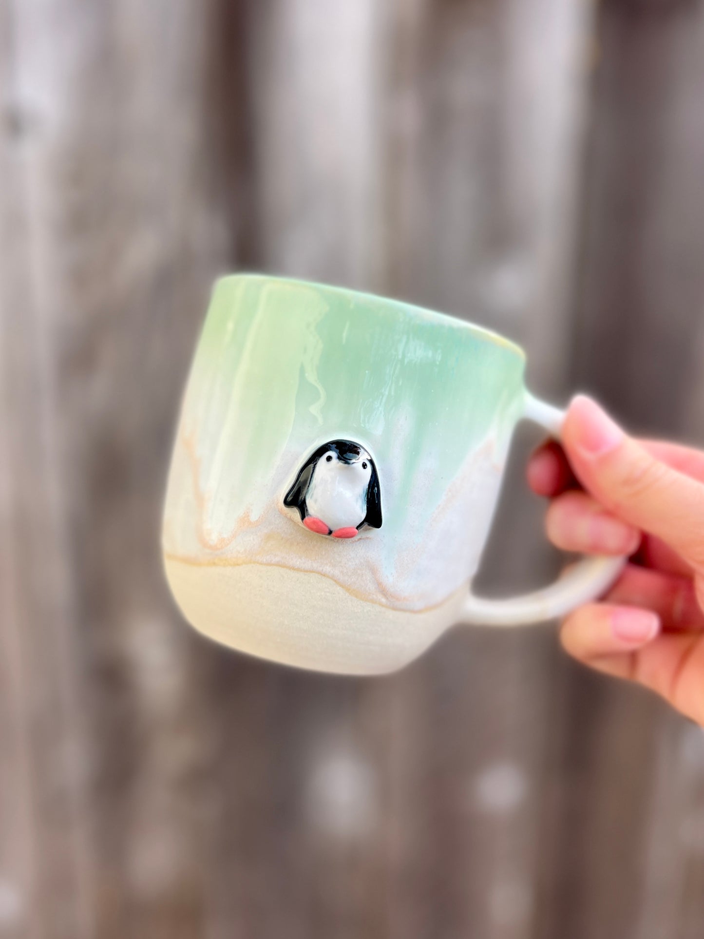 Jade Penguin Mug (16oz)